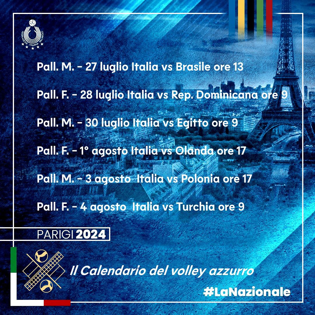 Federvolley's tweet photo. 📌  FIX THE DATES  🇮🇹

#LaNazionale | #beabeacher | @coni | @ItaliaTeam_it https://t.co/F5ib17czhF