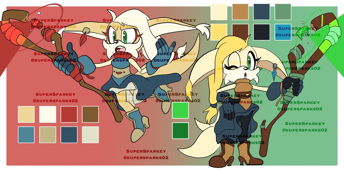 SuperSparks02's tweet photo. Fennec Fox Mage Twins! Got inspired by some popular animes that are out and wanted to design some mages/magic users. I think they came out really cute!

Find the 🔗👇 https://t.co/Hgqp7KezZO