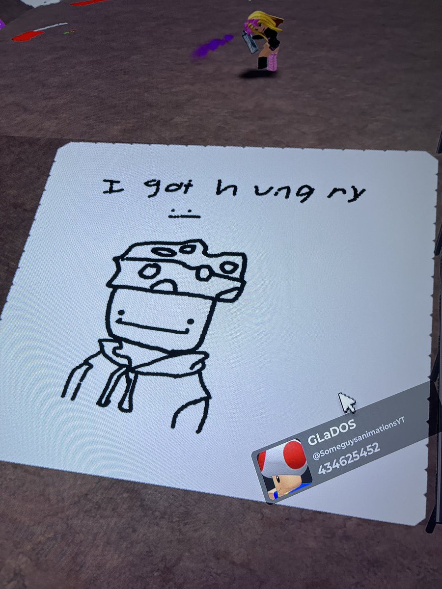 SomeGuysAnimat's tweet photo. Something I drew in spray paint https://t.co/qDwajgF5GL