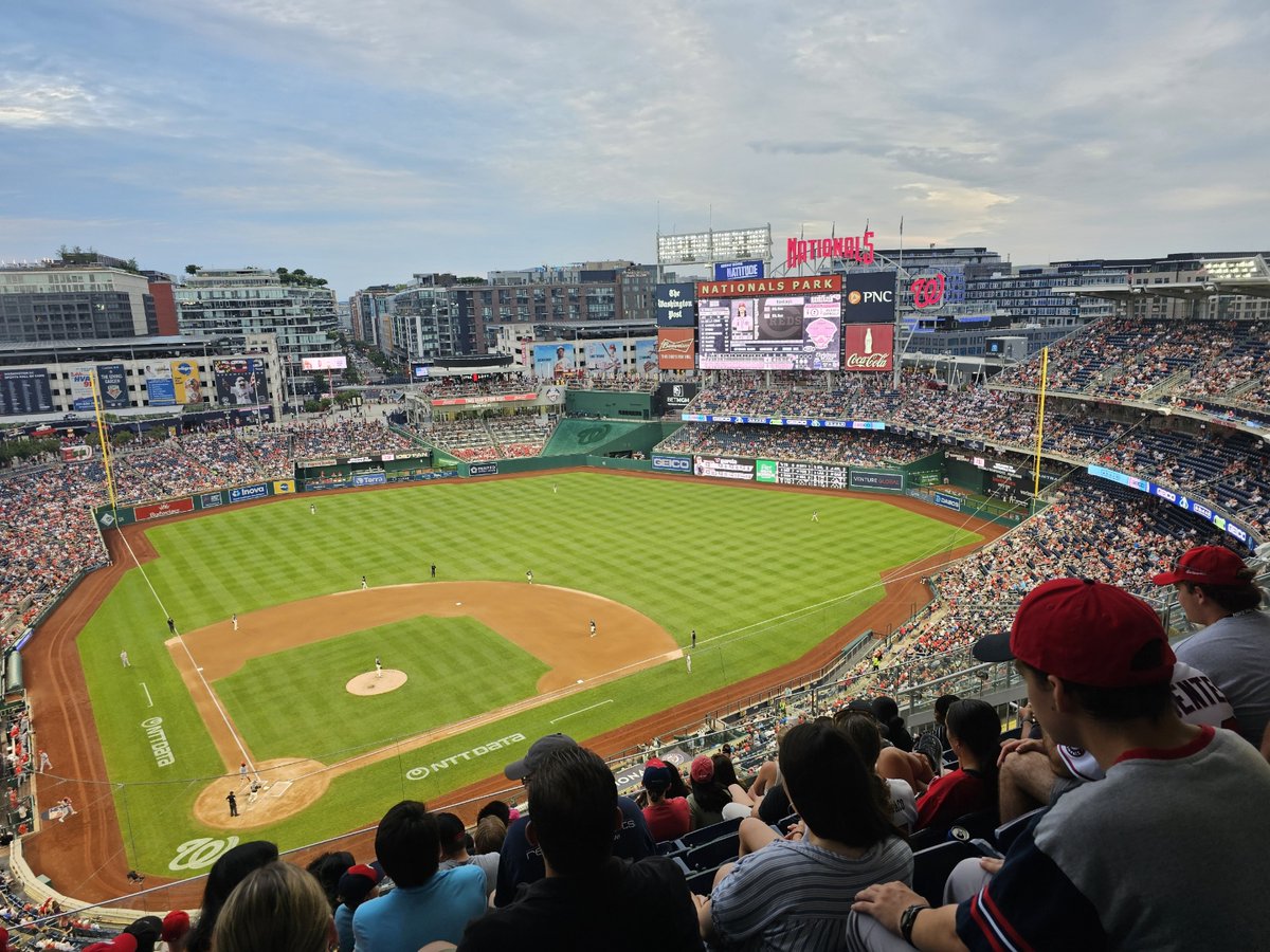 We had SO much fun watching the Nationals vs Reds game last weekend! Now the real question is who were we rooting for? 👀