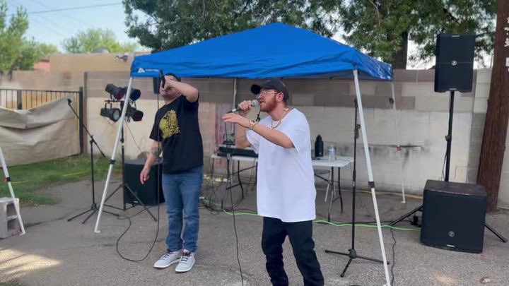 Rocking requested shows in the back to a graduation party. Was a dope day with my brother we kill! #Gold #FridayFeelings #fridaymorning  #TeamUSA 
Who else is watching the Paris Olympics!?