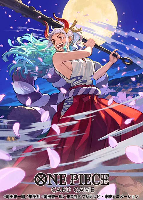 ONEPIECEカードゲーム「プレミアムブースターパック ONE PIECE CARD THE BEST【PRB-01】」にて『ヤマト』のイラストを担当させていただきました。 どうぞよろしくお願いいたします [2/4] #ONEPIECEカードゲーム #ワンピカード