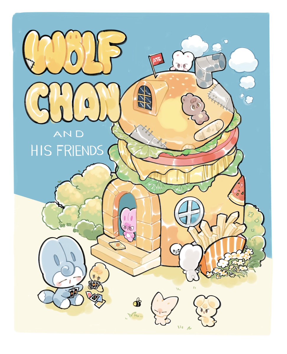 uhseuy's tweet photo. 会开始画一个短短的小漫画
#SKZOOfanart #wolfchan https://t.co/sUpg4YyhDX