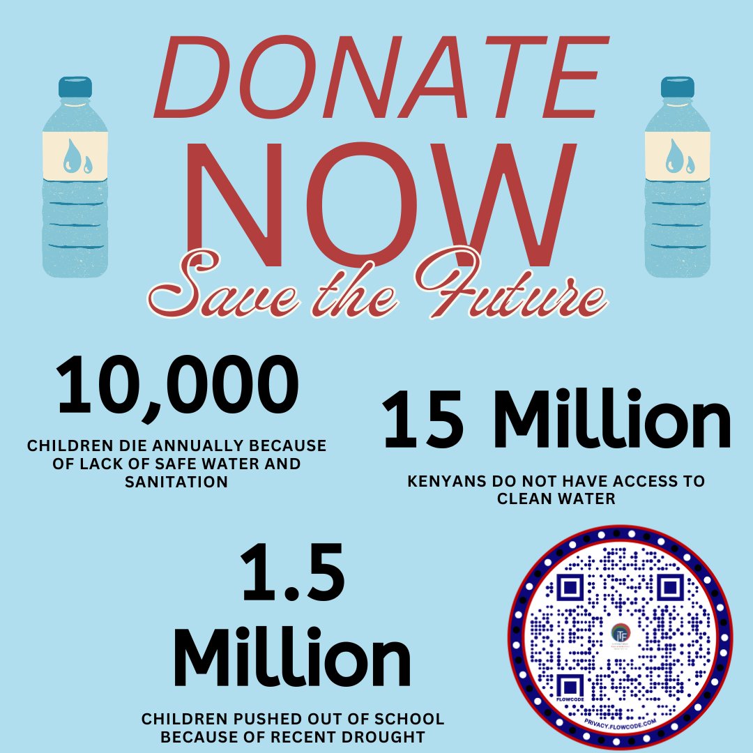 ITF_US's tweet photo. DONATE NOW: Help make an impact on those facing water insecurity. Scan the barcode OR learn more at https://t.co/RBtHP5gDL0. https://t.co/FHvZqWl98U
