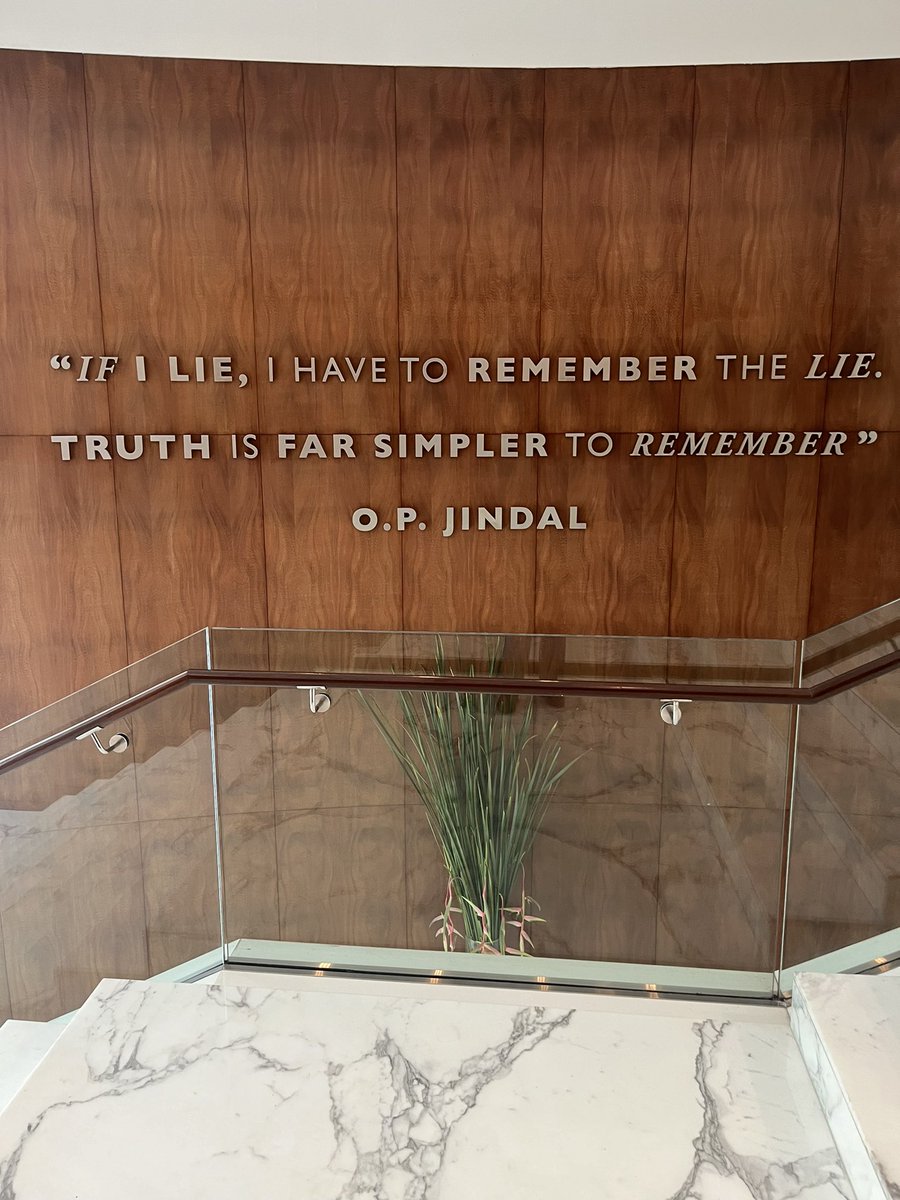 siddharthapan's tweet photo. @sajjanjindal @TIME Fortunate to see these lines of Shri. O P jindal sir today .. it’s matter of great pride and honour when third generation is being flag bearer .. once again many many congratulations https://t.co/K6qM2BeVQL