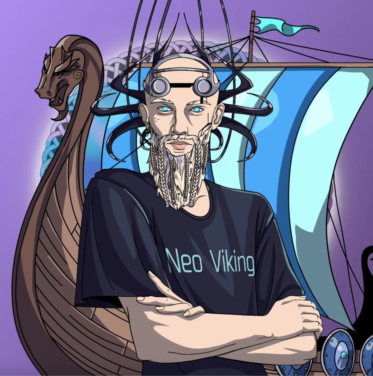 📯 Partnership with Mynth, upcoming weekends, market upcoming trend... - there are too many reasons for celebration!

1X rare Neo Viking #Giveaway ! 
👇
💙+RT 
Follow <a href="/NeoVikingsADA/">Neo Vikings $NV</a> 
Tag 3 Vikings

Hold some $NV to stay blessed ⛏️