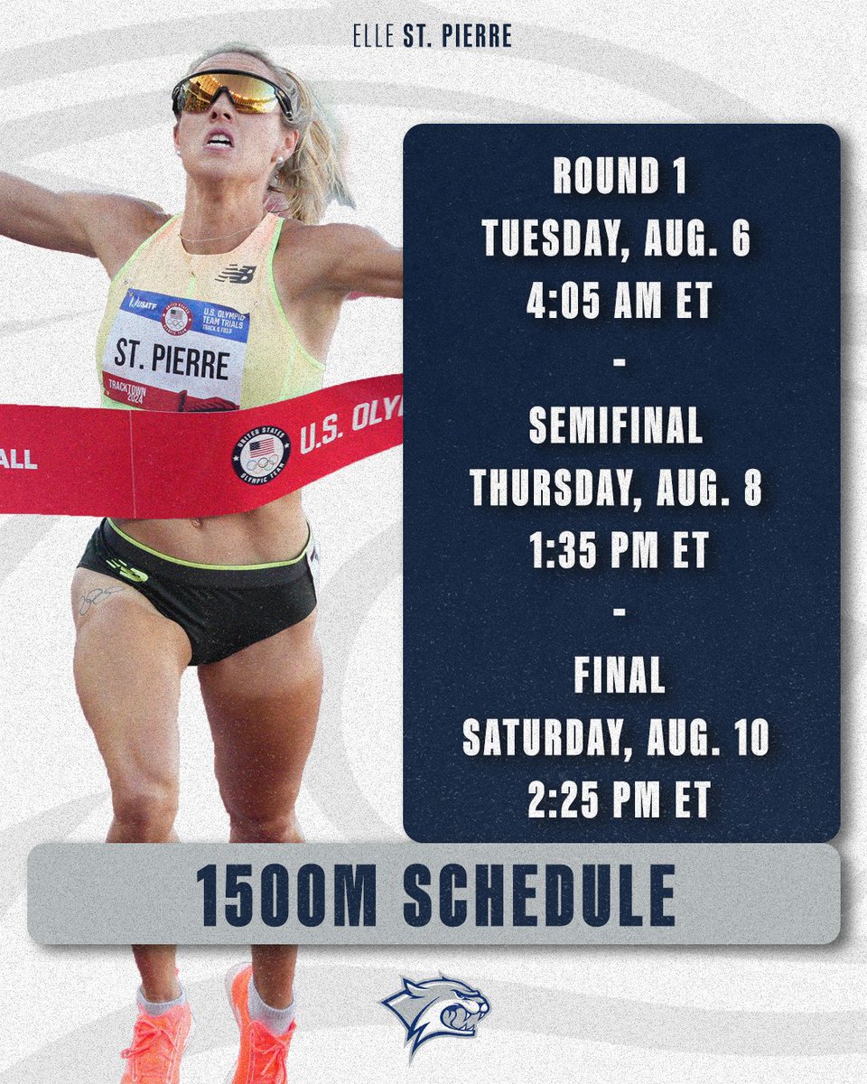 Good luck to Elle St. Pierre in the Olympics!  

#OlympiansMadeHere | #BeTheRoar