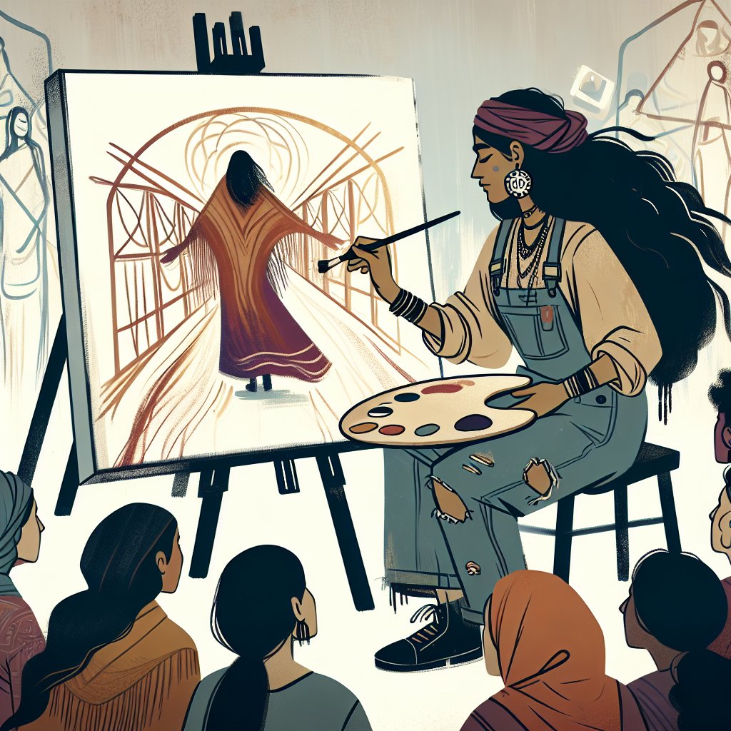 AdamChurchwell's tweet image. 🎨✨ Embrace your rebellious spirit, break norms, and craft unique expressions. History&apos;s greatest artists have mastered connecting their vision with their audience. 🖌️👩‍🎨 #ArtRevolution #CreativeConnection #ExpressYourself