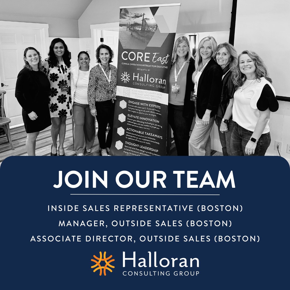 Attention Boston Sales Professionals! Halloran is expanding and we're hiring for three exciting new positions! Ready to join our team? Apply now: hubs.la/Q02J5hy00

#Boston #BostonJobs #HybridJobs #SalesJobs #LifeScienceJobs #Hiring