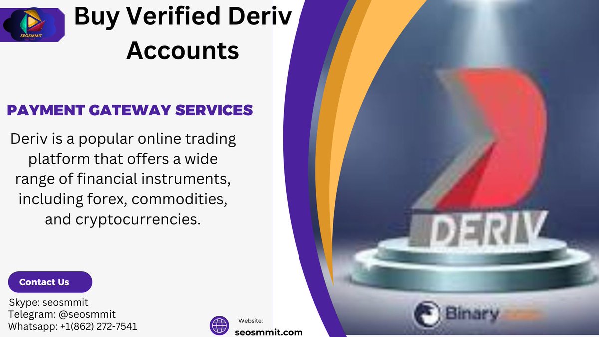 To Secure Site To Buy Verified Deriv Accounts 

seosmmit.com $SBAE #Hays #Pache #Seranthony #Salt_Bae #Paris2024 #Snoop #FursuitFriday #LBANK #Olympics #OpeningCeremony #Kirby #Bitmart_and_AscendEX #James_Paxton
#Hungary #Athens 
#TwitterWorld #ElonMusk