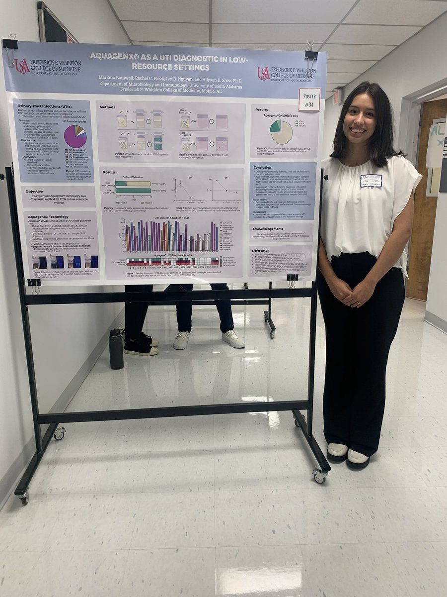 Allyson Shea π¬ (@ashea_lab) on Twitter photo Summer Medical Student Research Day!
We are excited to have 3 awesome students presenting their posters. They did a great job moving several of our Shea Lab projects forward. <a href="/usacollegeofmed/">Whiddon College of Medicine</a> Summer Medical Student Research Day!
We are excited to have 3 awesome students presenting their posters. They did a great job moving several of our Shea Lab projects forward. <a href="/usacollegeofmed/">Whiddon College of Medicine</a>
