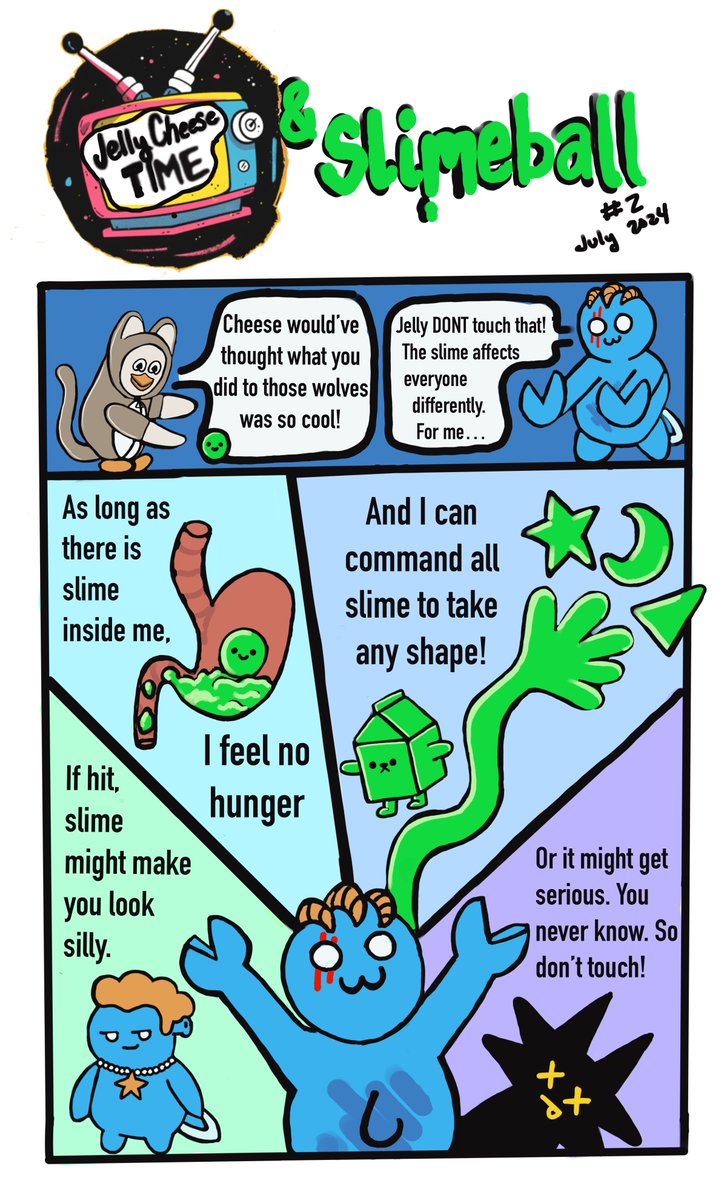 I am having so much fun working on my very first comic ever! <a href="/coolcats/">Cool Cats</a> and #SDCC got me feeling inspired. 

#WLTC #Petsneverforget #ComicCon <a href="/Cool_Slimeball/">Slimeball</a>