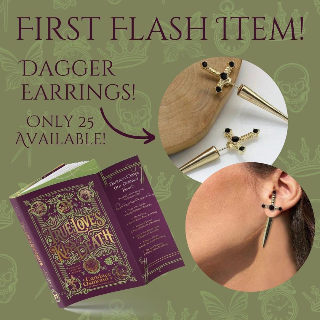 Backers have been building some pretty cool custom bookish boxes! And the first Flash Item was just added to make the boxes even more amazing!

Only 25 available! Grab a pair of these dagger earrings before they’re all gone! kickstarter.com/projects/autho…

#readers #reading #booktwitter
