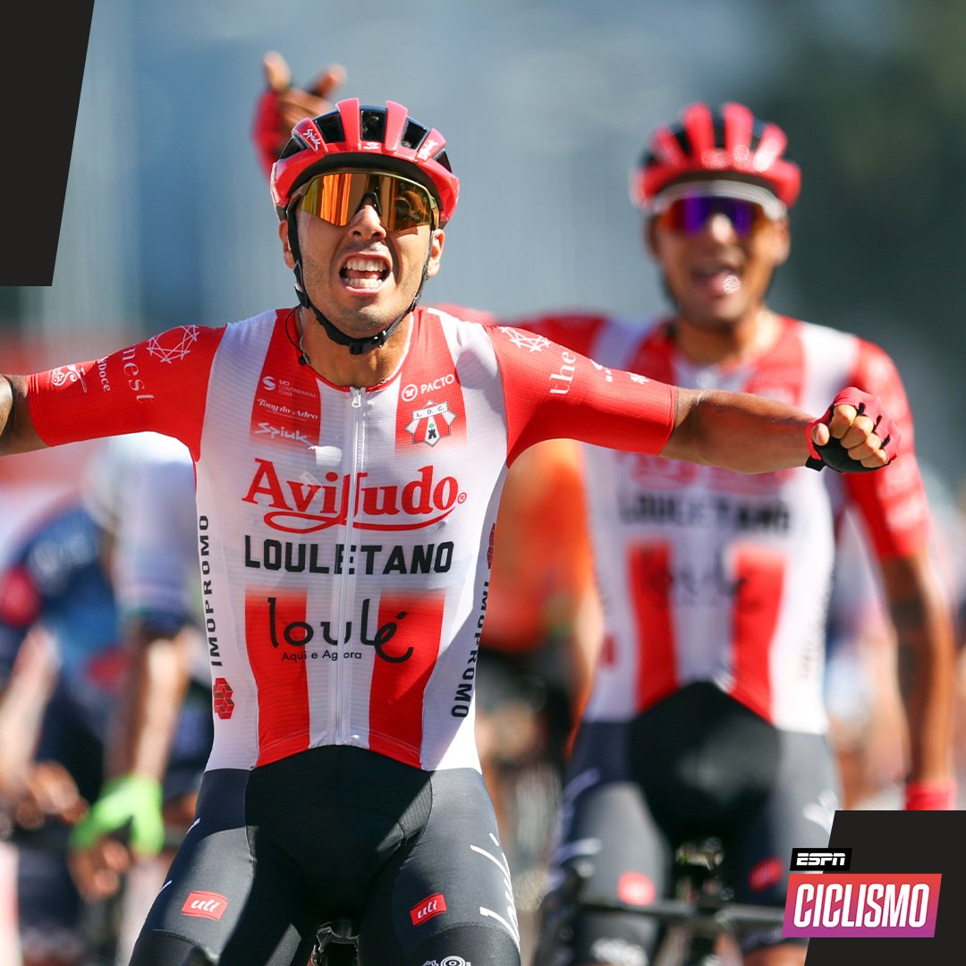 ESPNCiclismo's tweet image. 1 Y 2 PARA ARGENTINA DE LA MANO DE NICO TIVANI Y TOMAS CONTTE 🔥

Los argentinos llenaron el podio de la etapa 2 de la #VoltaAPortugal. ¡Felicitaciones, capos!