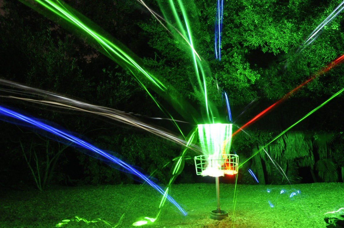 GPTrack2's tweet image. Looking for something fun to do this weekend?? We are going to light up the disc golf baskets for an evening of glow in the dark disc golf! Tomorrow night, July 27th, 2024 at 9:00 PM at Garden Plain City Park!