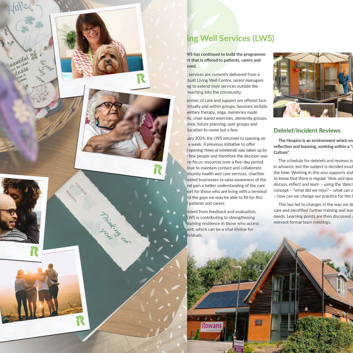 SpitfireMkt's tweet photo. A 32 page business document with real warmth and authenticity, thanks to great photography of real people, including some taken by volunteers.

You can support Rowans Hospice Charity here: https://t.co/LPaErjfhbh Hospice https://t.co/WBVLqvm3SU