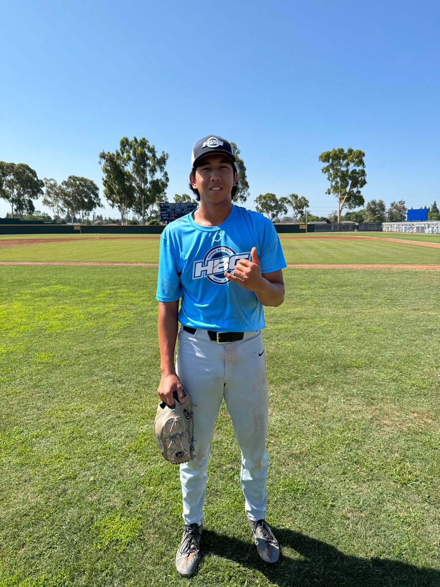 Five Tool California (@fivetoolca) on Twitter photo F: <a href="/HBGHawaii/">HBG (Hawaii Baseball Group)</a> 18U 9, PFA BH14 2025 1
PoG: <a href="/tylerokihiro6/">Tyler Okihiro</a> 5 IP, 6K, ER F: <a href="/HBGHawaii/">HBG (Hawaii Baseball Group)</a> 18U 9, PFA BH14 2025 1
PoG: <a href="/tylerokihiro6/">Tyler Okihiro</a> 5 IP, 6K, ER