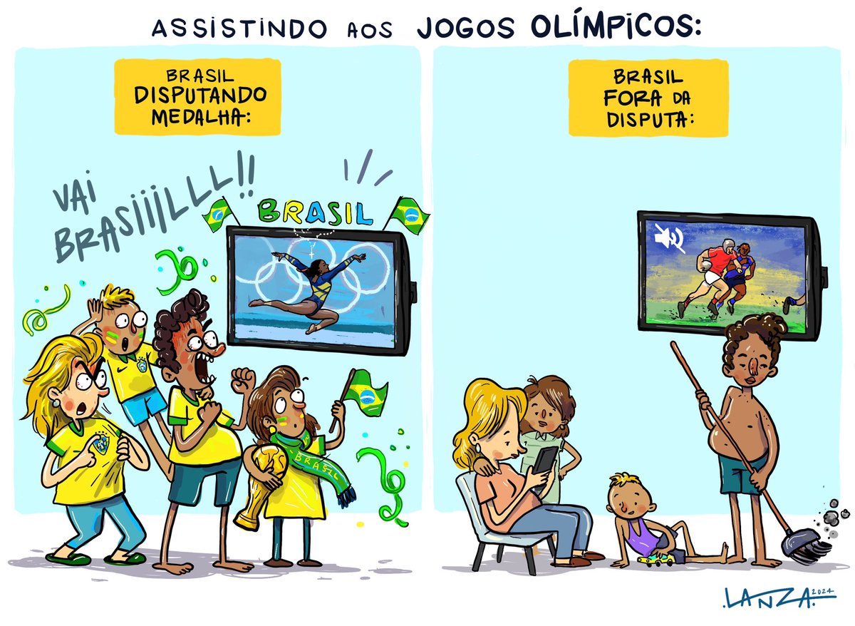 Sem Brasil eu nem assisto. #JogosOlimpicos