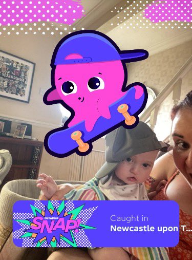 LDFisher14's tweet photo. We snapped Constantine and Ophelia even matched the style with a cap. 🧢 #OctoplusSNAP @OctopusEnergy https://t.co/pCQlOTCSSN