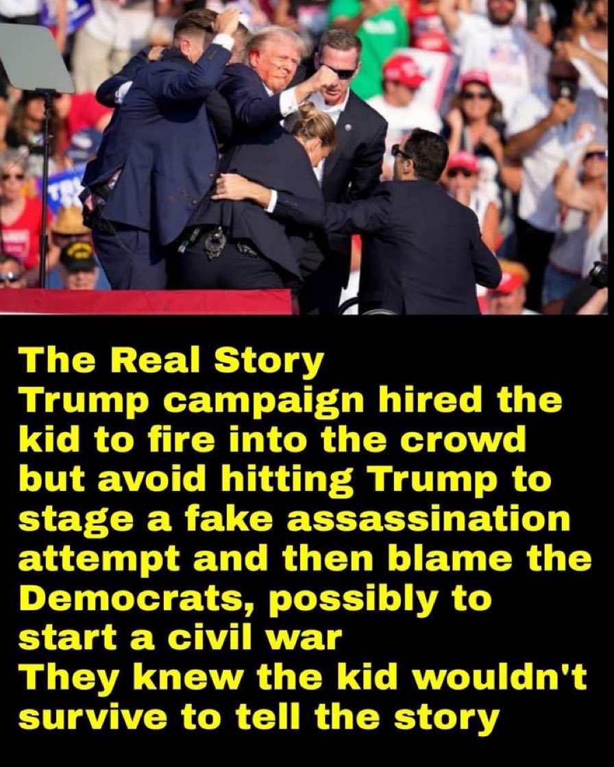 terry132_terry's tweet image. #StagedTrumpAssassination #StagedAssassination  #Ketchup