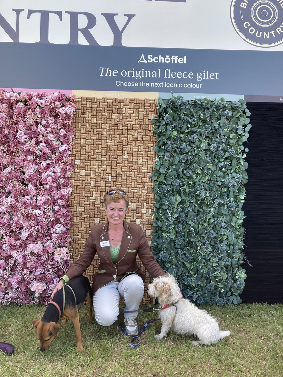 Fun day <a href="/TheGameFair/">The Game Fair</a> today, catching up with <a href="/TrooperSnooks/">Richard Negus</a> , <a href="/FrancesBeeton/">Frances</a> <a href="/HighGroundBoss/">Anna Baker Cresswell</a>  and many more! The terriers were moderately well behaved…