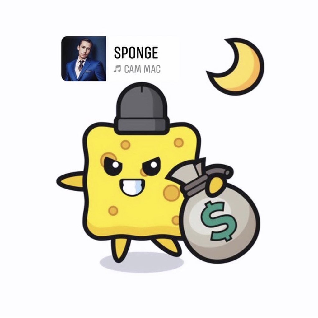 _CamMac's tweet photo. Share the new song in honour of Sponge Bob Square Pants 25th year anniversary! 🧽 #Sponge #SpongeBob #SpongeBob25 #SpongeBobRap https://t.co/t4TZxu19QT https://t.co/viyFyDeE2r