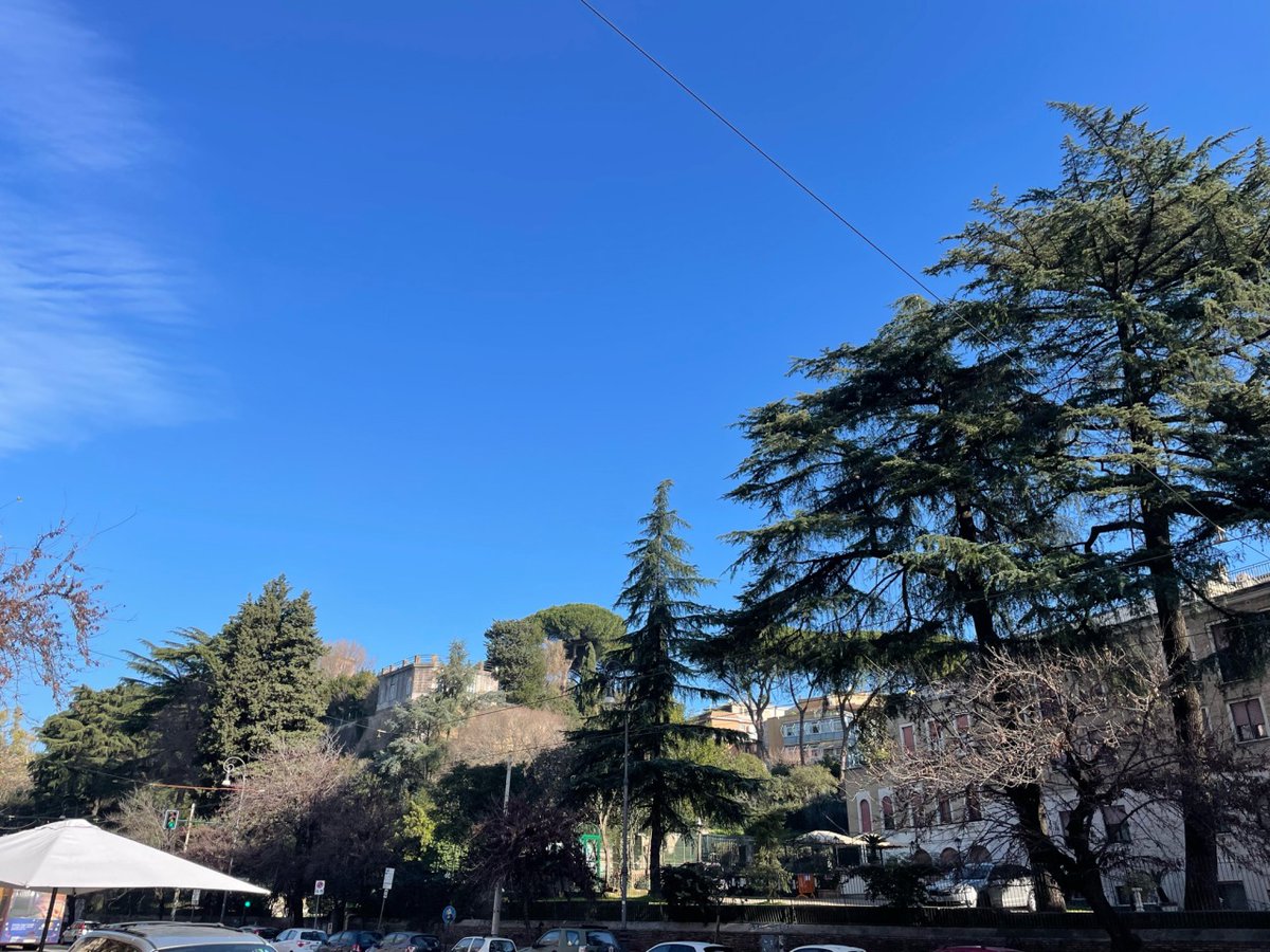 Photo: An Italian blue morning sky.. dlvr.it/TB6Pv6