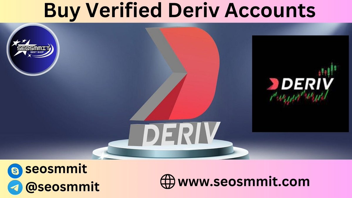 Buy Verified Deriv Accounts

seosmmit.com/product/buy-ve…

If You Need So, Contact US 

Skype: seosmmit
Telegram: @seosmmit
​Whatsapp: +1(862) 272-7541
Gmail:smmseoit@gmail.com

#buyverifiedderivaccounts
#verifiedderiv
#terugvolgvrijdag
#ajavoj
#OpeningCeremony
#Berenklauw
#gaebra