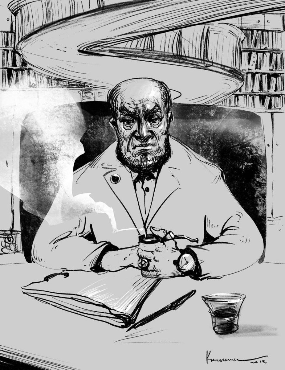 MaltsevPhd's tweet image. “… How about this: 'man, as opposed to animals, is a creature with an undefinable need for knowledge'? I read that somewhere."
"So have I," said Valentine. "But the whole problem with that is that the average man — the one you have in mind when you talk about 'us' and 'not us' —…