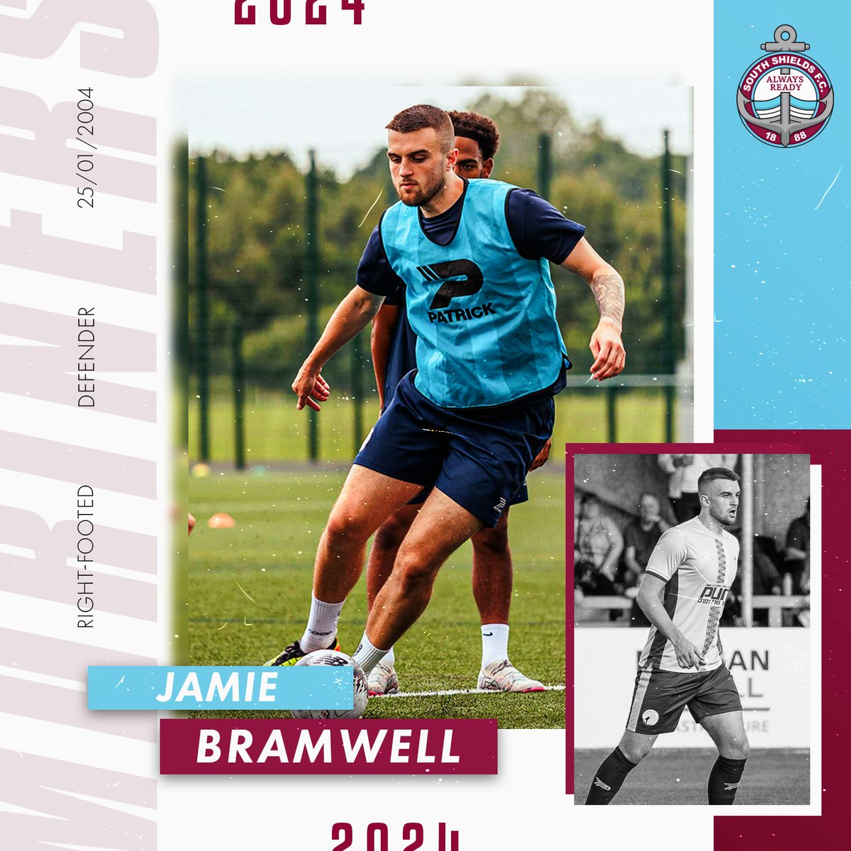 We are delighted to announce the signing of Jamie Bramwell on a half-season long loan from <a href="/GatesheadFC/">Gateshead FC</a> 

Welcome to the Mariners, Jamie ⚓️

#SSFC | #AlwaysReady
