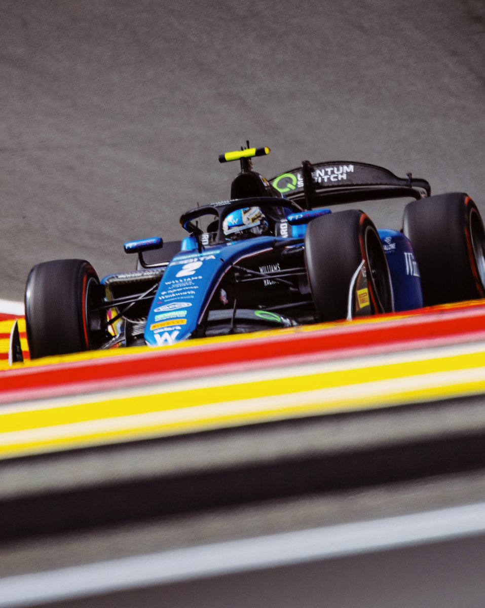 On pole for the sprint tomorrow… ready to give it a big push around this iconic track. Let’s go 😁 #F2