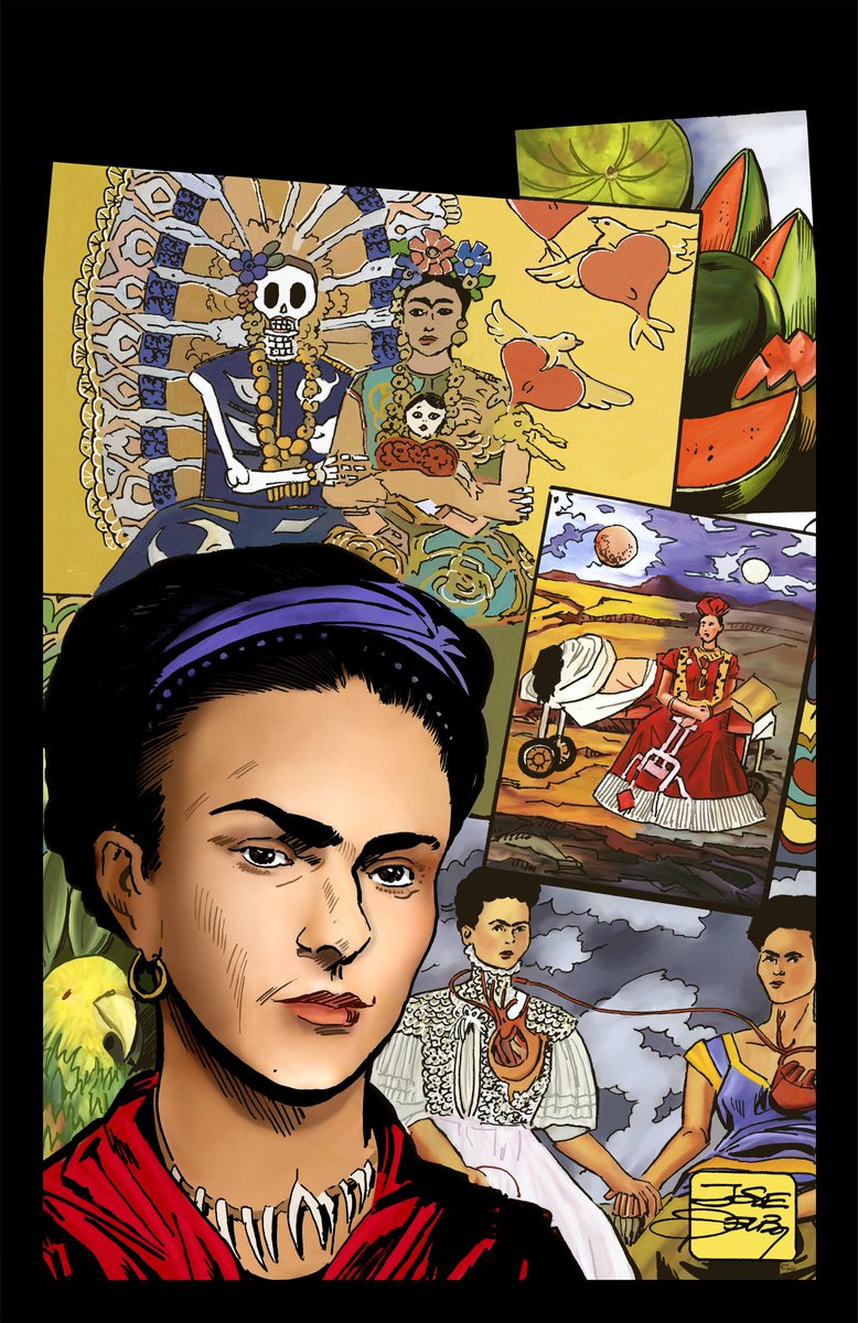 The auctions for José's Frida Khalo pieces wrap up in just one hour!  

We appreciate your ongoing support of José's art!  

Check out the pieces here: niftygateway.com/collections/th…
