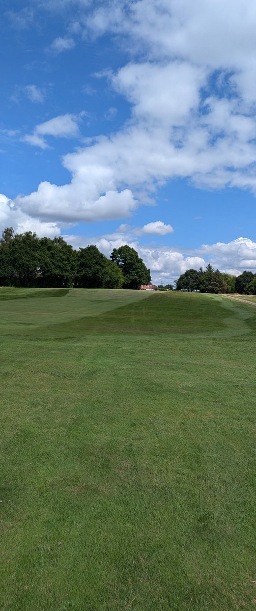 Kids a natural, great to have my  lad @George_f1_wba helping me out today <a href="/PennGolfClub1/">Penn Golf Club</a>  as we get the course ready for tomorrow's open.  Great to have  Ben back working alongside me as well, a great addition to the team.