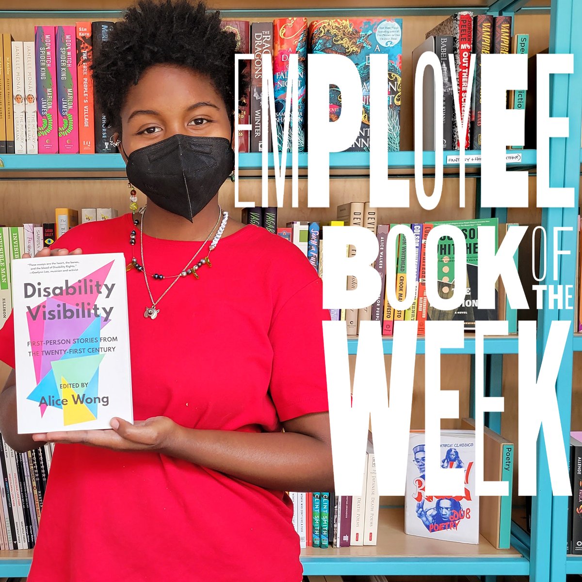 Everyone, this is Semira! They are the newest member of the Shop at MATTER team. Among their many amazing qualities, they are a fast reader. And when we say fast we mean it. Their current speed-read is "Disability Visibility."

Go to the linkin.bio for more details.