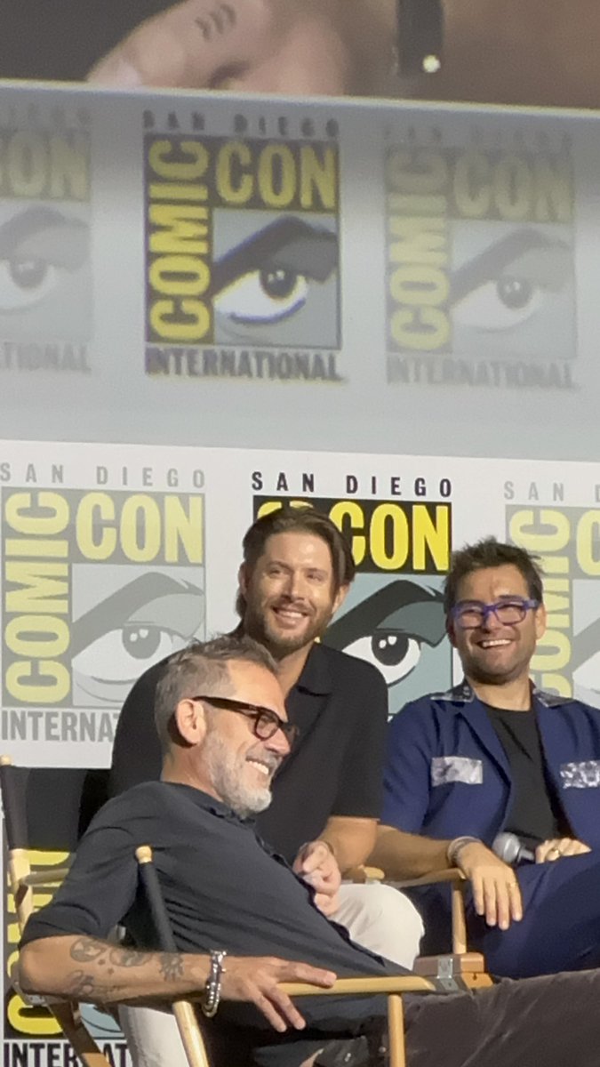 jacklesbrasil's tweet photo. JENSEN ACKLES NA #SDCC NO PAINEL DE THE BOYS!!!!! https://t.co/HCchk3v3La