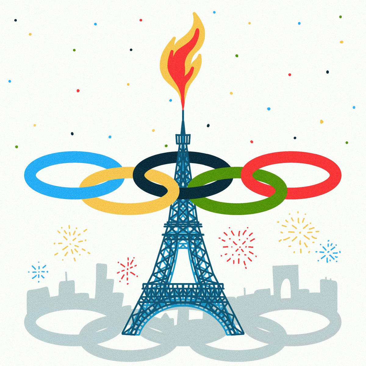 Let the games begin! 
🏀🎾🏐🏉🏓🥋🥊🏄🏻🏊🏻‍♂️🚣🏻🤸🏾‍♀️🏋🏾‍♀️
Paris 2024 🔥🫶
-
#olimpicgames #paris2024