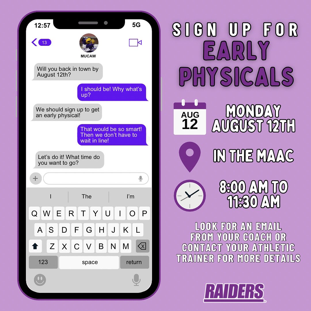 Mount Union Athletic Training tweet media