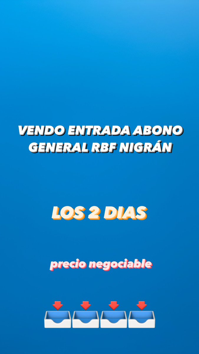 andresorge_07's tweet photo. Vendo entrada RBF Nigrán, abono general https://t.co/TeqRupLItx