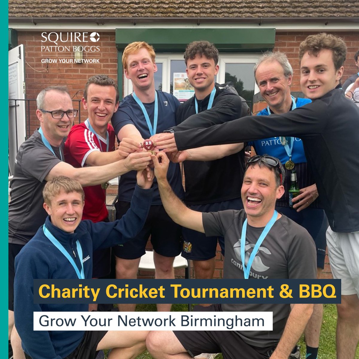 Squire Patton Boggs (@spb_global) on Twitter photo Our #Birmingham Grow Your Network group Charity Cricket Tournament raised £1,500+ for @SIFAFireside recently!
Congratulations to <a href="/BW_LLP/">Barnett Waddingham</a> and #TeamSPB Pensions, the winning team!
A fantastic day with friendly competition, good food, and generous contributions. Our #Birmingham Grow Your Network group Charity Cricket Tournament raised £1,500+ for @SIFAFireside recently!
Congratulations to <a href="/BW_LLP/">Barnett Waddingham</a> and #TeamSPB Pensions, the winning team!
A fantastic day with friendly competition, good food, and generous contributions.