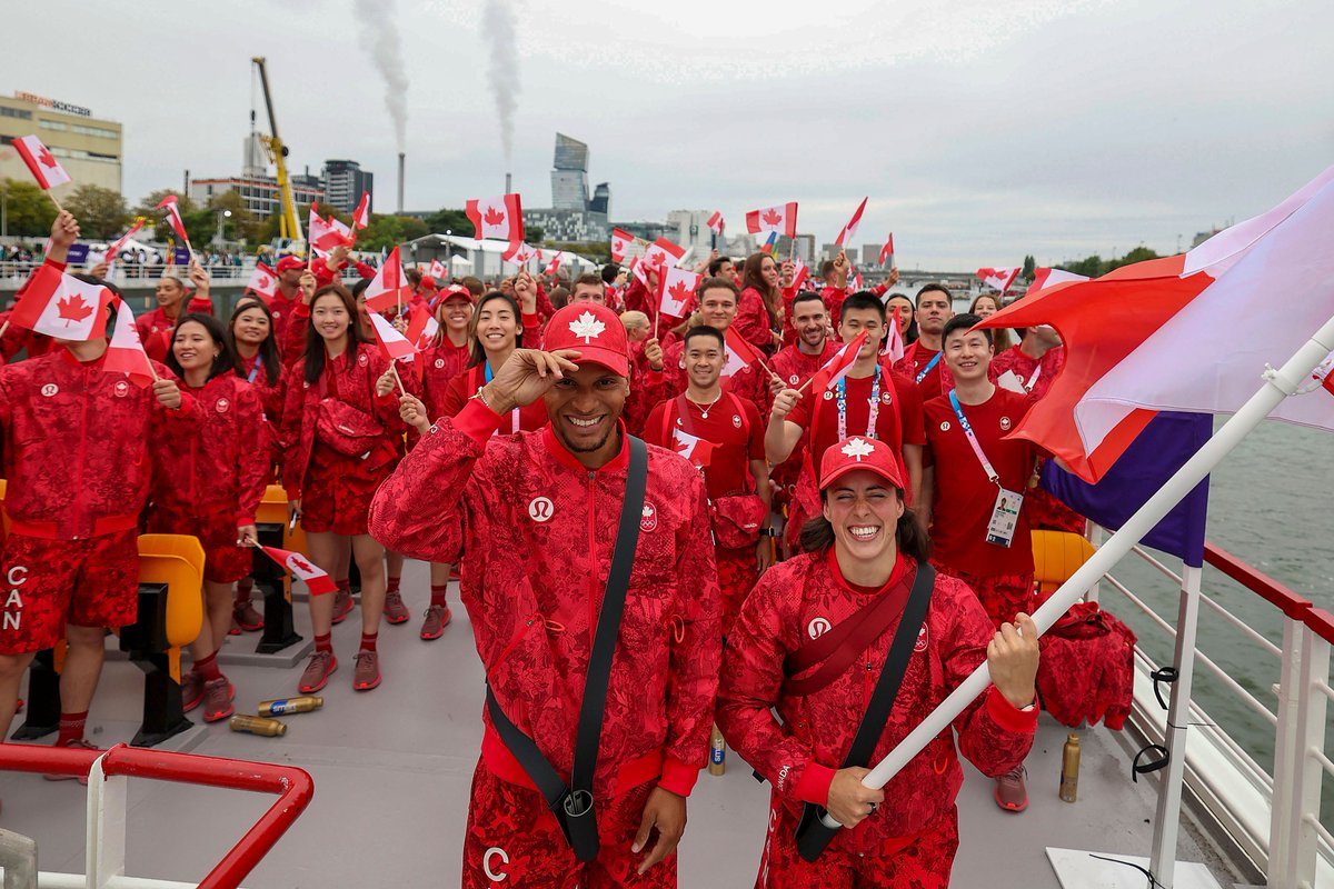 TEAM CANADA HAS ARRIVED 🇨🇦 ÉQUIPE CANADA EST ARRIVÉE!

Credit: Cao Can/Pool Photo via AP