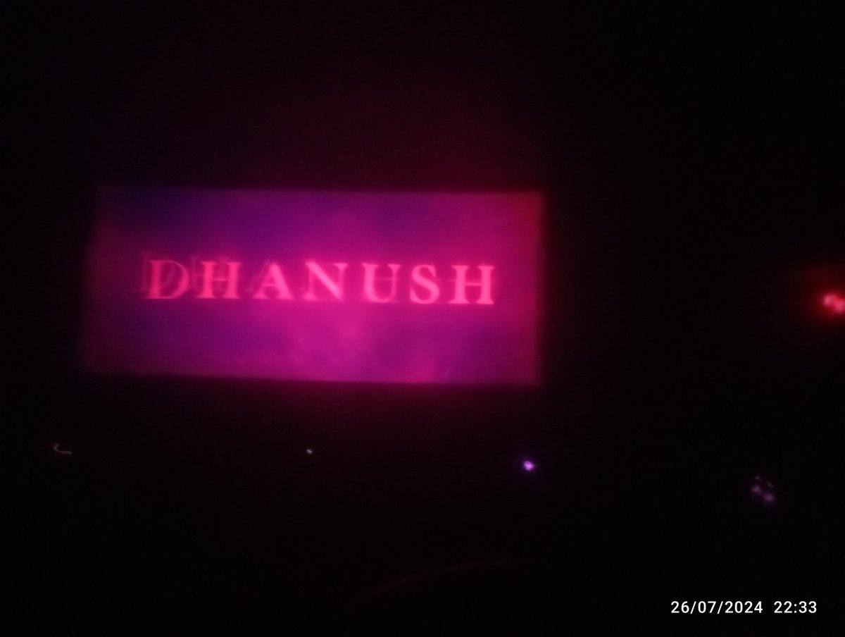Sugreeevan's tweet photo. Showtime ப்பா செம்மையா இருக்கு🔥🔥🔥
#Raayan
#Intervel https://t.co/W7SEdb7Aa5