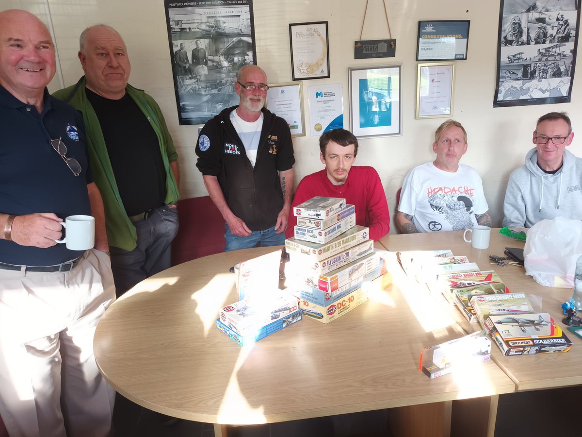 GarnockM's tweet photo. Big thank you for the donation for our group from a couple that popped into Modellers United Shop today the guys love it https://t.co/0FhS8zMrR6