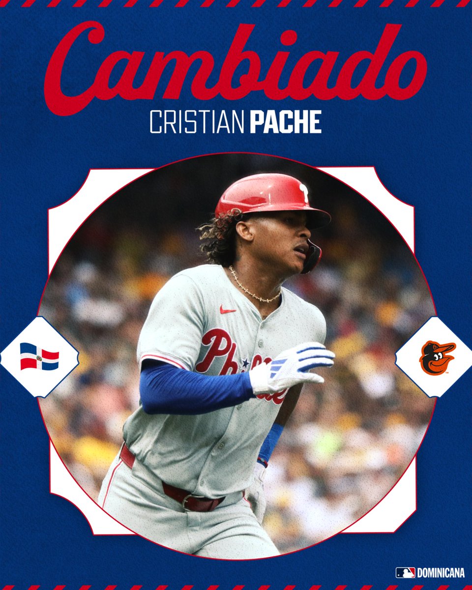 OFICIAL: Seranthony Domínguez y Cristian Pache se llevan su #MangúPower hasta los <a href="/Orioles/">Baltimore Orioles</a>. 🇩🇴