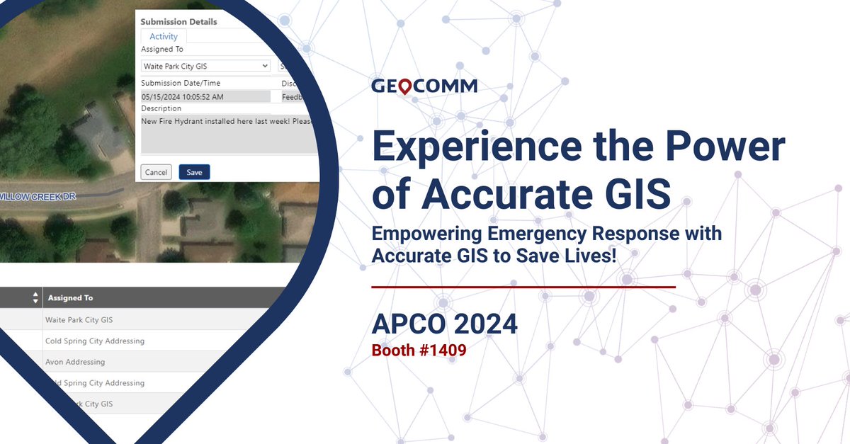 GeoComm tweet media