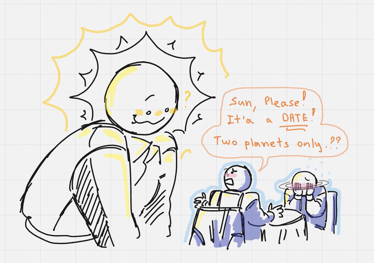 Part one of the request, ice giants next-

Sun was NOT invited 
Rip jupiturn date </3
#solarballs