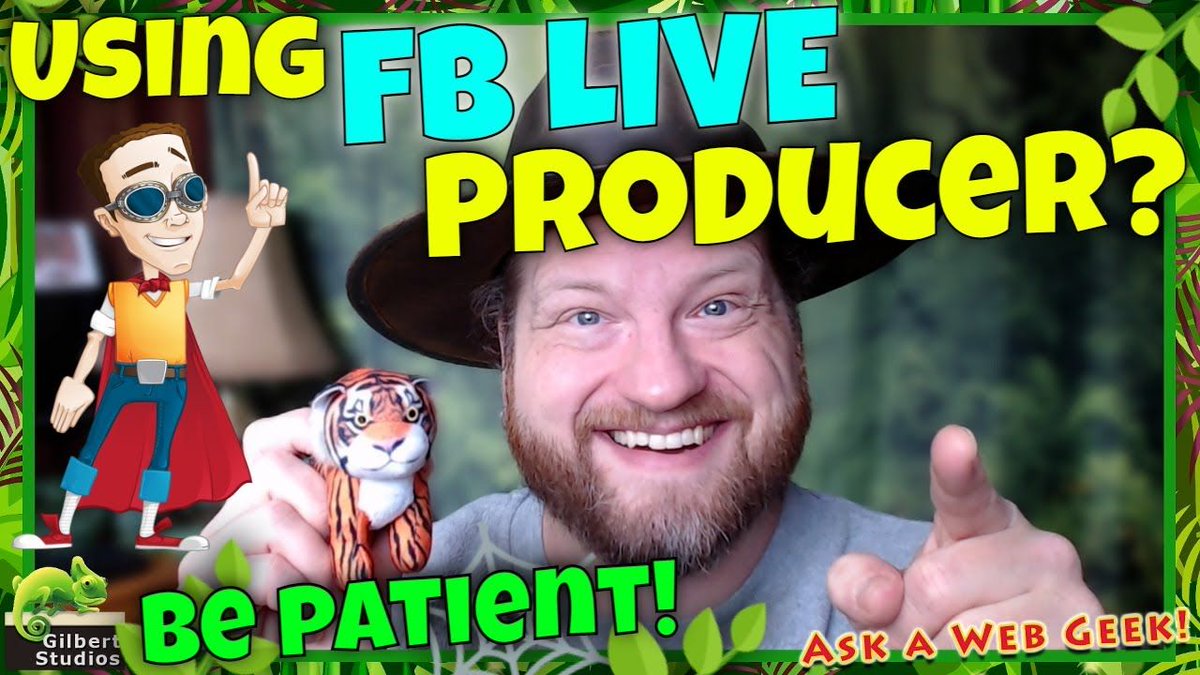 cjgilbertwebpro's tweet photo. VIDEO: Using the Facebook Live Producer? Be patient!
WATCH: https://t.co/PqjIM1hJ2m

Watch, LIKE, Comment and Share!

#smallbusiness #businesstips #business101 #entrepreneur
#customerservice #virtualevents #virtualeventproducer https://t.co/tUTwDGLR8O
