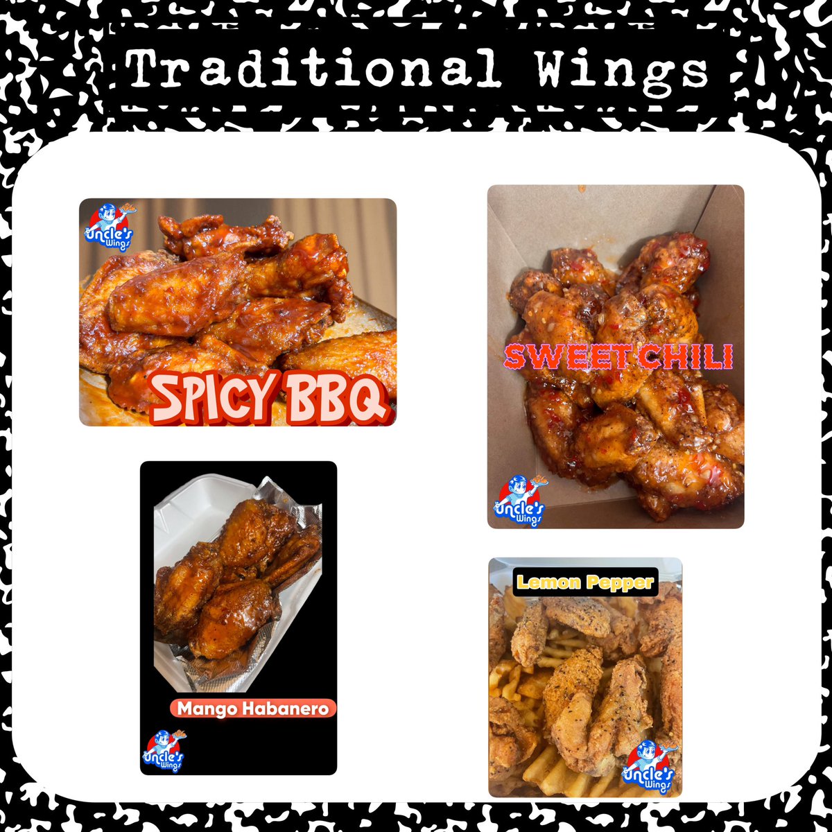 UnclesWings's tweet photo. 🍗FRY DAY🍗

2-7PM

Last Call 30 minutes before we close.

Feel free to start DM’ing us your order at any time of the day. https://t.co/3o3eInXjuu