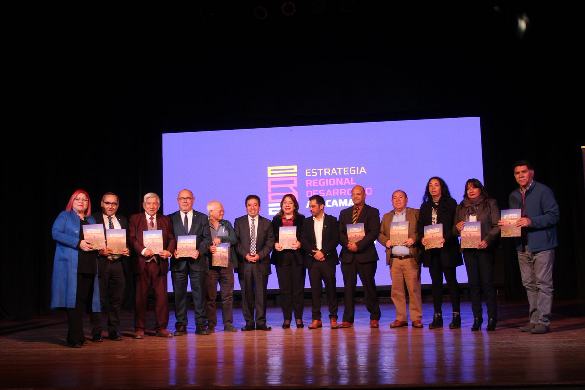 📢Estuvimos en presentación de la Estrategia Regional de Desarrollo de #Atacama, #ERDA, 2024-2034. En la instancia se relevó la participación de la CChC, junto a otros actores locales, en las instancias que permitieron elaborar este importante instrumento de planificación💪