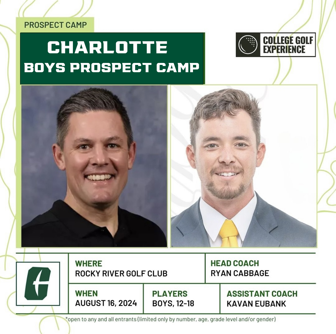 Charlotte Men's Golf tweet media