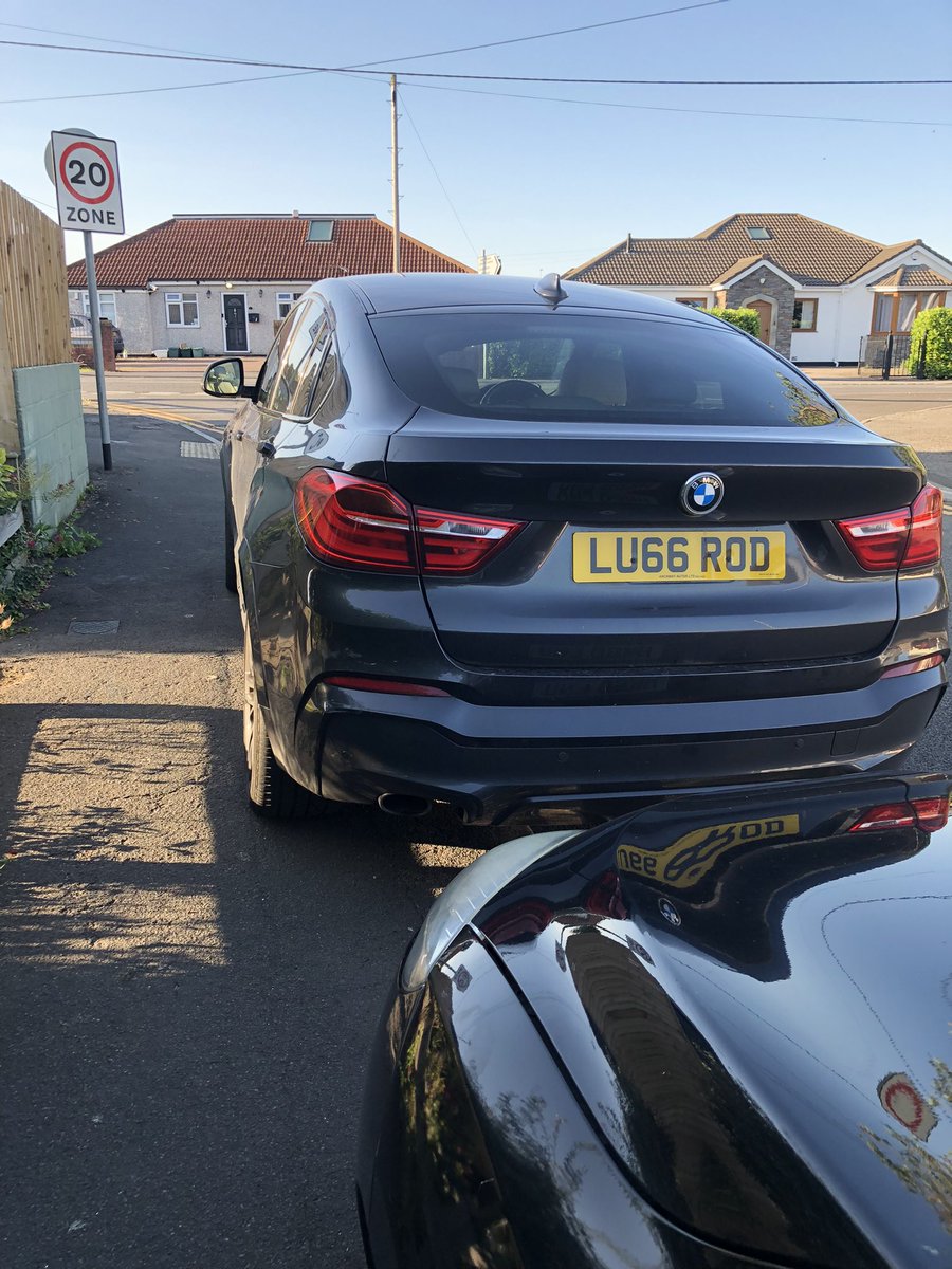 anski1's tweet photo. @ASPolice can I have one of these permits that allows you to park on the pavement so that nobody can get past? Happening now Amberley Road , Patchway Bristol. https://t.co/SCxvUgozQ2